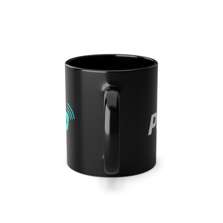 Black Coffee Cup, 11oz - Image 2